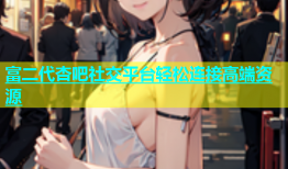 富二代杏吧社交平台轻松连接高端资源