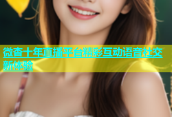 微杏十年直播平台精彩互动语音社交新体验