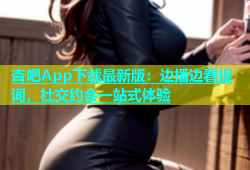 杏吧App下载最新版：边播边看提词，社交约会一站式体验