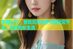 杏吧APP：智能交友与多功能社交平台，尽享精彩生活