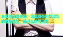 杏吧地址发布器：快速发布和管理您的网络地址，提升在线可见度