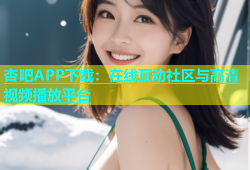杏吧APP下载：在线互动社区与高清视频播放平台