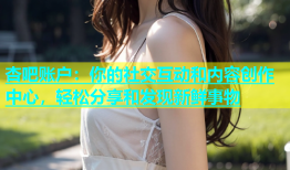 杏吧账户：你的社交互动和内容创作中心，轻松分享和发现新鲜事物