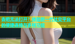 杏吧无法打开？体验新一代社交平台的便捷连接与多样功能