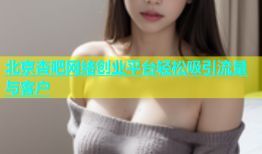 北京杏吧网络创业平台轻松吸引流量与客户