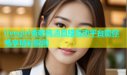 livegirl杏吧高清直播互动平台助你畅享精彩瞬间