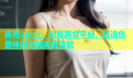 杏吧Jerry：创意蔬食平台，打造色香味俱全的美食体验