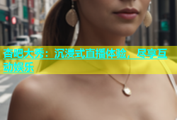 杏吧大秀：沉浸式直播体验，尽享互动娱乐