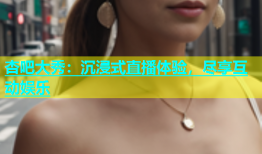 杏吧大秀：沉浸式直播体验，尽享互动娱乐