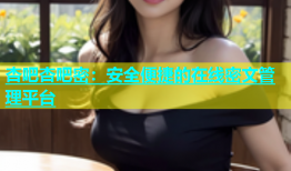 杏吧杏吧密：安全便捷的在线密文管理平台