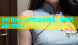 杏吧有声：沉浸式音频体验，精选内容随时畅听