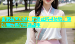 杏吧有声小说：沉浸式听书体验，随时随地畅听精选故事