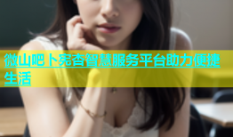微山吧卜宪杏智慧服务平台助力便捷生活