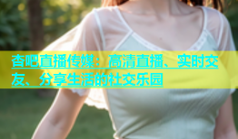 杏吧直播传媒：高清直播、实时交友、分享生活的社交乐园