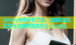 strong杏吧手机下载：在线互动社区与高清视频播放平台-strong