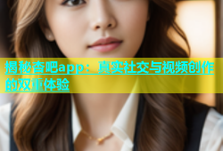 揭秘杏吧app：真实社交与视频创作的双重体验