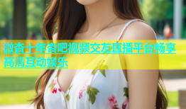 微杏十年杏吧视频交友直播平台畅享高清互动娱乐