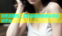 杏吧直播传：实时互动视频会议与培训平台