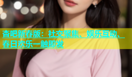 杏吧新春版：社交聚集、娱乐互动、春日欢乐一触即发