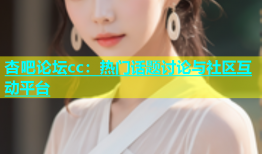 杏吧论坛cc：热门话题讨论与社区互动平台