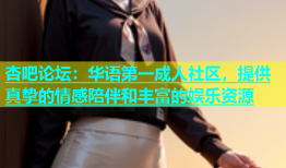 杏吧论坛：华语第一成人社区，提供真挚的情感陪伴和丰富的娱乐资源