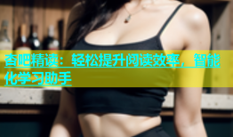 杏吧精读：轻松提升阅读效率，智能化学习助手