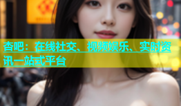 杏吧：在线社交、视频娱乐、实时资讯一站式平台