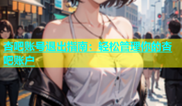 杏吧账号退出指南：轻松管理你的杏吧账户