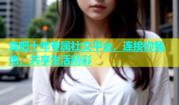 杏吧十年专属社交平台，连接你我他，共享生活精彩