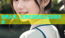 杏吧大秀：沉浸式直播与社交互动平台