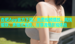 杏吧App官方下载：免费视频播放、离线缓存、多格式支持，尽享流畅影视体验