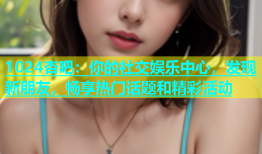 1024杏吧：你的社交娱乐中心，发现新朋友，畅享热门话题和精彩活动