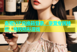杏吧VIP兑换码登录，享受专属特权，畅玩精彩游戏