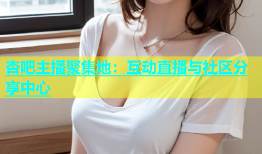 杏吧主播聚集地：互动直播与社区分享中心