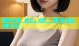杏吧直接：社交、娱乐、互动的在线社区平台