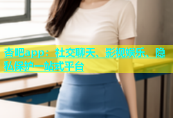 杏吧app：社交聊天、影视娱乐、隐私保护一站式平台
