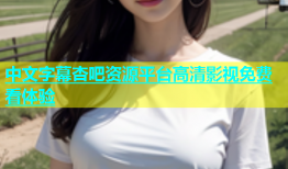 中文字幕杏吧资源平台高清影视免费看体验