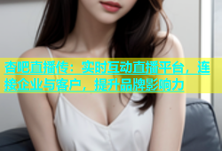 杏吧直播传：实时互动直播平台，连接企业与客户，提升品牌影响力