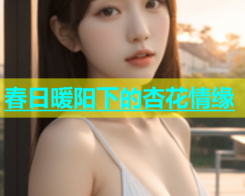 春日暖阳下的杏花情缘