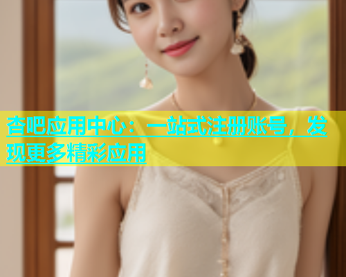 杏吧应用中心：一站式注册账号，发现更多精彩应用