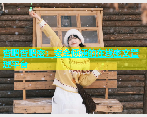 杏吧杏吧密：安全便捷的在线密文管理平台
