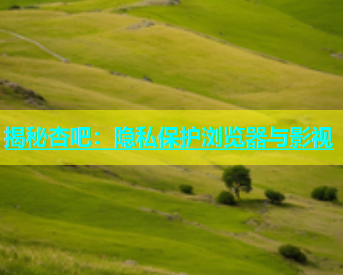 揭秘杏吧：隐私保护浏览器与影视