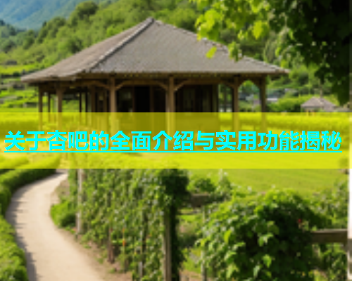 关于杏吧的全面介绍与实用功能揭秘